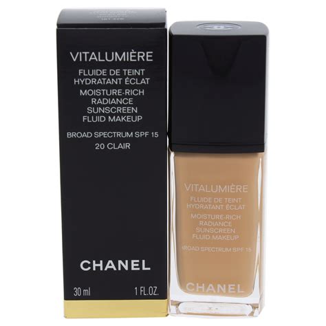 chanel makeup vitalumiere